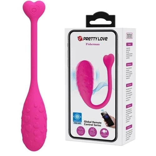 Виброяйцо LYBAILE Pretty Love Fisherman Pink