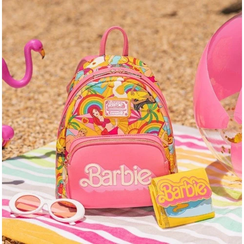 Женский кошелек Loungefly LF Barbie Fun in The Sun желтый (MTWA0002): Пол Женский