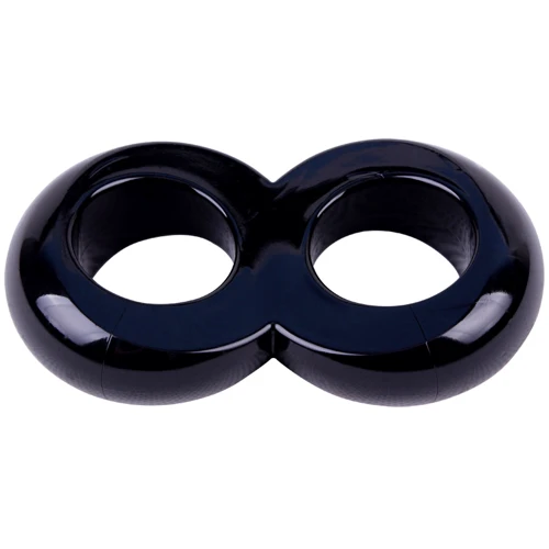Ерекційне кільце Chisa GK Power Duo Cock 8 Ball Ring Black: Виробник CHISA