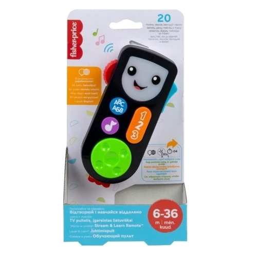 Умный пульт Fisher-Price многоязычный (HJN56): Тип Музыкальная игрушка