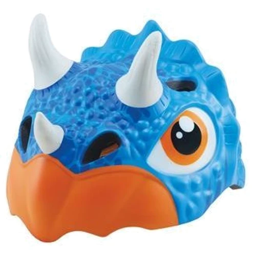 Шолом захисний дитячий Globber Fantasy Helmet трицератоп синій, 49-55 см (605-100): Колір синий