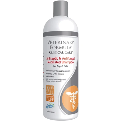 Шампунь Антисептический и Противогрибковый Veterinary Formula Antiseptic & Antifungal для кошек и собак, 473 мл