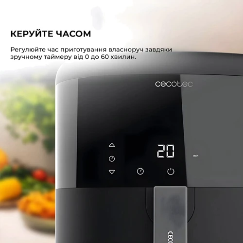 Фритюрница CECOTEC Cecofry Bombastik 6000 (CCTC-04992): Тип устройства Мультипечь (аэрофритюрница)