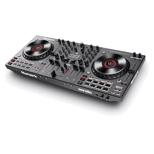 Профессиональный 4-дековый DJ-контроллер NUMARK NS4FX фото 6