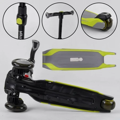 Самокат Best Scooter зеленый (МХ-50105): Максимальная допустимая нагрузка, кг 60