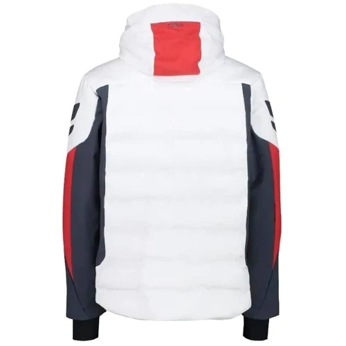 Гірськолижна куртка CMP Man Jacket Zip Hood (31W0327-A001) 46 біла з капюшоном: Країна виробник Китай