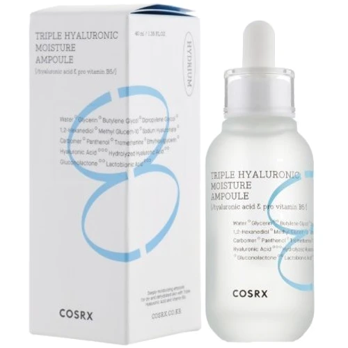 Cosrx Hydrium Triple Hyaluronic Moisture Ampoule Увлажняющая сыворотка для лица 40 ml