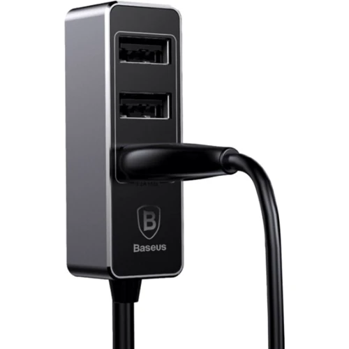 Зарядное устройство Baseus Car Charger 3xUSB Enjoy Together 5.5A Dark Gray (CCTON-0G): Тип автомобильное