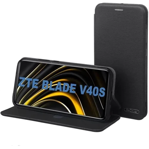 Чехол для телефонов BeCover Book Exclusive Black for ZTE Blade V40s (710286): Материал искусcтвенная кожа