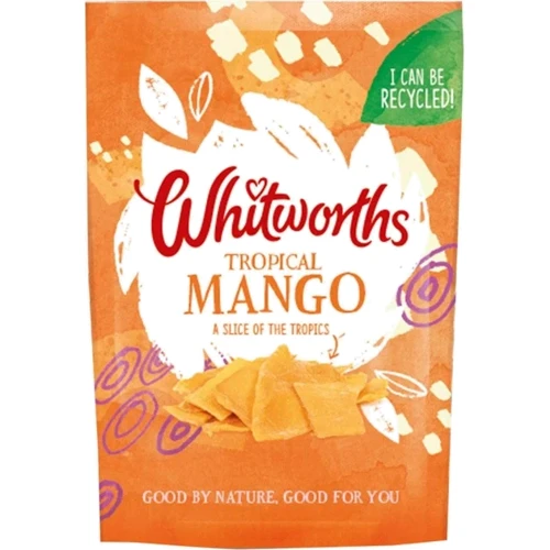 Манго Whitworths сушеный кусочками 60 г (5000234047814)
