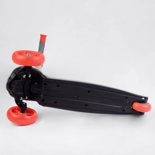 Самокат Best Scooter серо-красный (LК-52003): Материал колес полиуретан