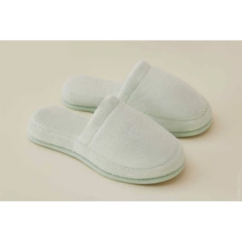 Тапочки махровые Maisonette Fresh S-M 24-25 см мята (122579)