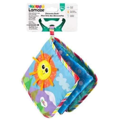 М'яка книжка-підвіска Lamaze Перші відкриття з пищалкою (L27126): Виробник Lamaze