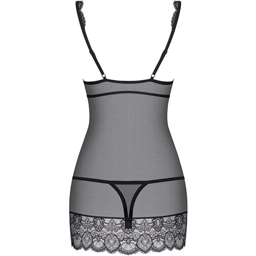 Комплект Obsessive 853-CHE-1 chemise, L/XL