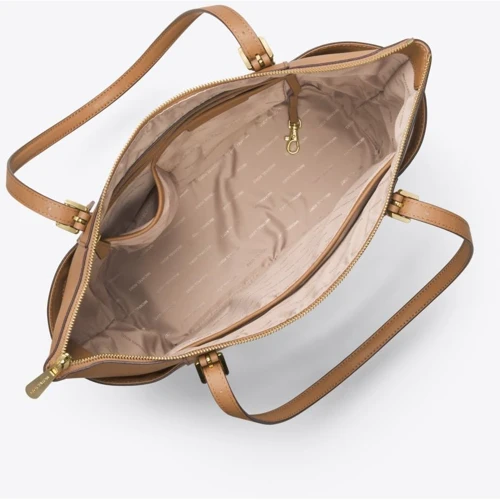 Женская сумка тоут Michael Kors Jet Set Item светло-коричневая (30F2GTTT8L203): Пол Женский