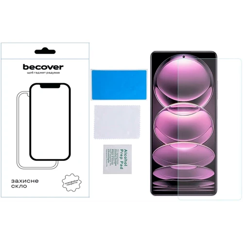 Аксесуар для смартфона BeCover Tempered Glass 3D Crystal Clear для Xiaomi Redmi Note 12 Pro/12 Pro 5G/12 Pro Plus (709271): Сумісність Xiaomi Redmi Note 12 Pro/12 Pro 5G/12 Pro Plus