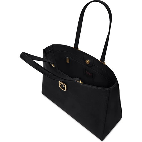 Женская сумка тоут Furla Belvedere M черная (1008016): Страна производитель Италия