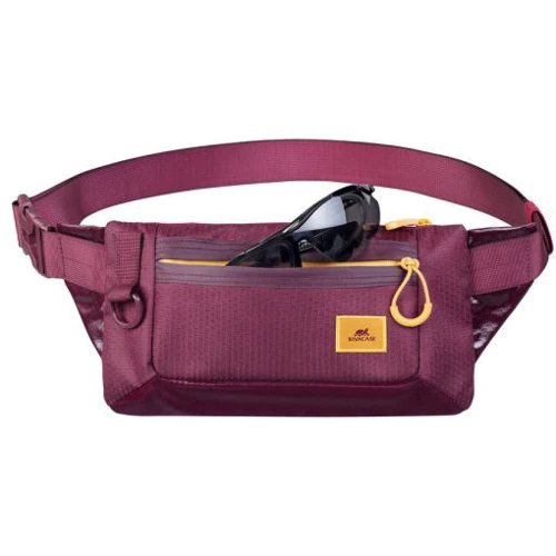 Сумка на пояс RivaCase бордовая (5311 (Burgundy red)): Материал Полиуретан , Полиэстер