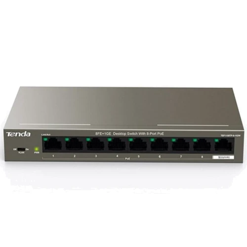 Сетевой коммутатор Tenda TEF1109TP-8-102W
