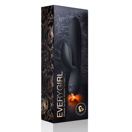 Rocks Off Every Girl вибратор 12x3.5 см, черный