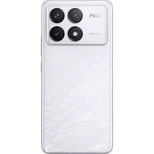 Смартфон POCO F6 Pro 5G 16/1Tb White (UA UCRF): Камера Тройная 50 МП (f/1.6) + 8 МП (f/2.2) + 2 МП (f/2.4) / LED вспышка / HDR / Панорама / Фронтальная 16 МП