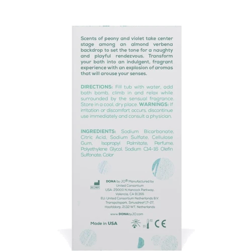 Бомбочка для ванни Dona Bath Bomb - Naughty - Sinful Spring (140 гр)