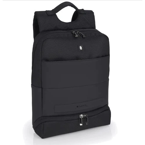 Рюкзак для ноутбука Gabol Expandable Backpack Capital 9/11L Black чорний (413156-001): Фактура Гладкая