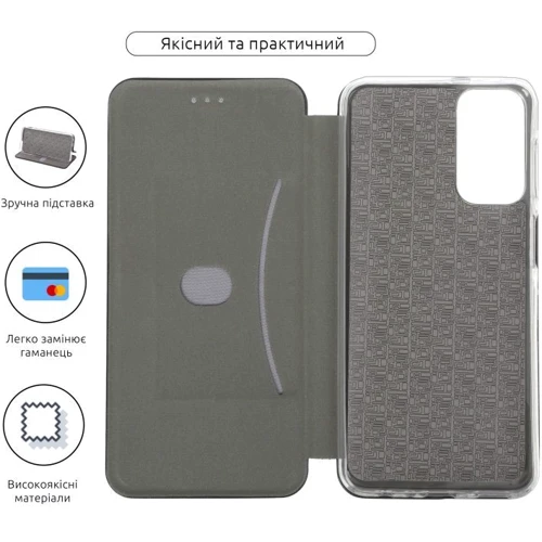 Аксессуар для смартфона ArmorStandart G-Case Black for Samsung M135 Galaxy M13 4G (ARM63219): Тип чехол-книжка