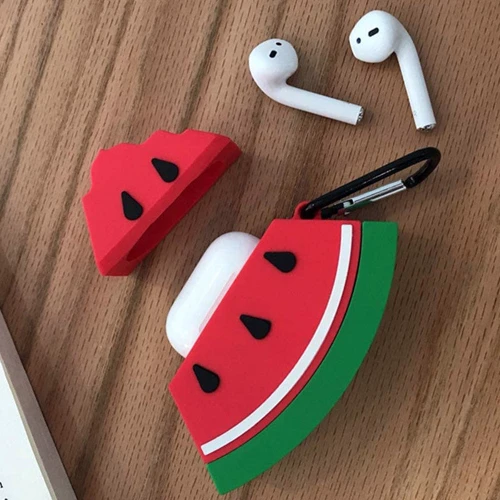 Чехол для наушников TPU Case Smile Fruits Watermelon for Apple AirPods фото 4