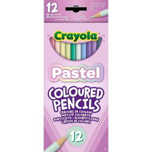 Карандаши цветные CRAYOLA пастельные 12 шт (68-3366)