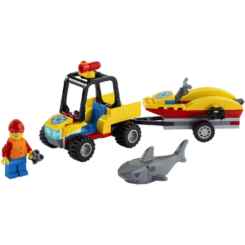 LEGO City Всюдихід пляжних рятувальників (60286): Кількість деталей, шт. 79