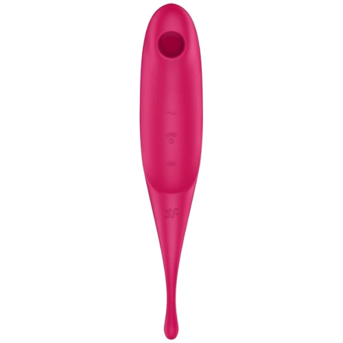 Вакуумный стимулятор Satisfyer Twirling Pro Red
