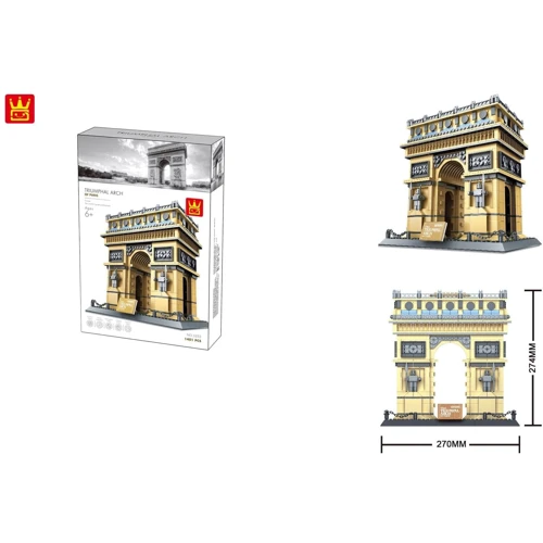 Конструктор Wange Триумфальная арка Парижа, Франция (5223) фото 2