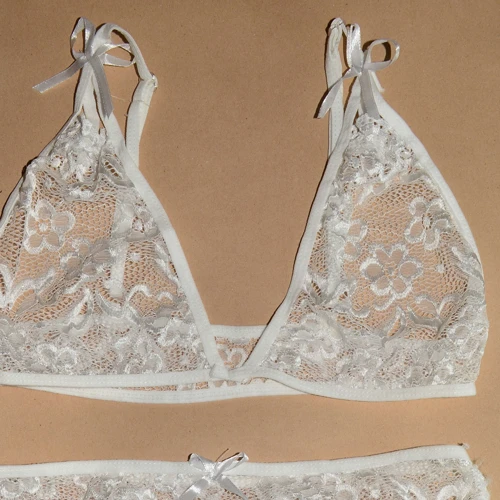 Эротический комплект NDS 1140-1 White M/L (23610)