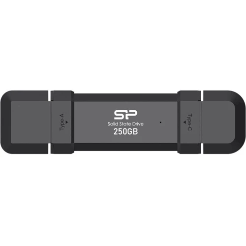 Silicon Power DS72 250 GB Black (SP250GBUC3S72V1K): Тип накопичувача портативный