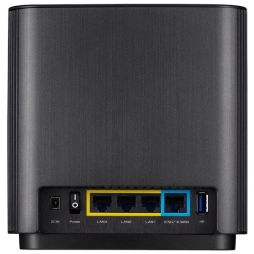 Маршрутизатор Wi-Fi ASUS ZenWiFi XT8 2PK V2 black: Количество LAN портов 3