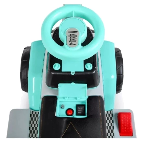 Толокар Bambi Трактор 2в1 бірюзовий (M 4144L-4)