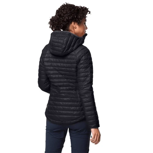Пуховик Jack Wolfskin Atmosphere JKT W 1204431-6000 46 чорний демісезонний з капюшоном: Країна виробник Бангладеш