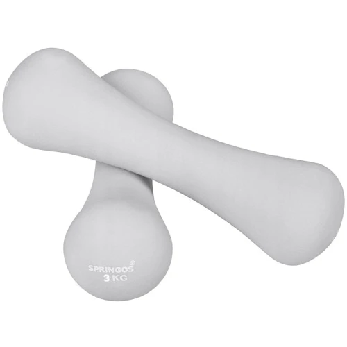 Гантель Springos FA1042 виниловые 2 x 3 кг