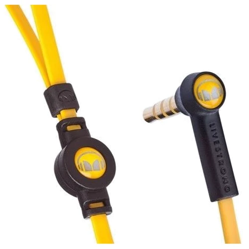 Наушники Monster iSport LiveStrong ControlTalk Yellow: Назначение для смартфона и плеера