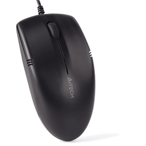 Мышь A4Tech OP-530NUS USB (Black): Интерфейс подключения проводная USB
