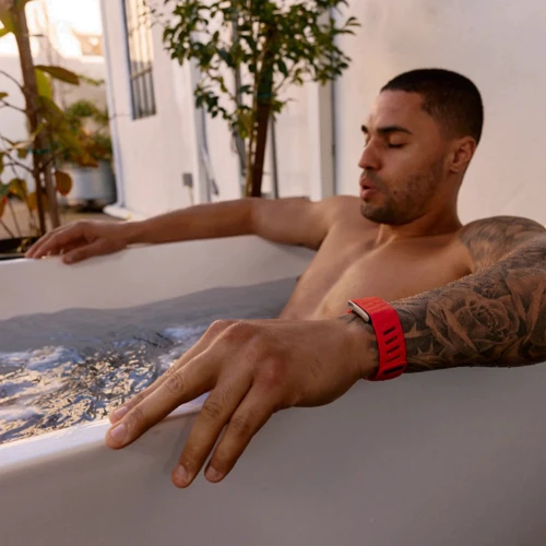 Фітнес-браслет WHOOP 5.0 One Jet Black CoreKnit - 12-Month Membership (973-003-000)