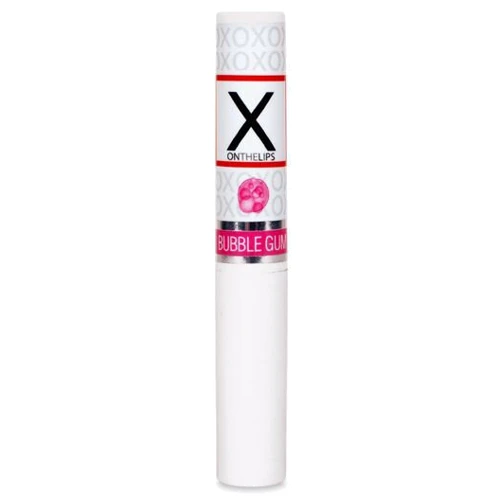 Стимулирующий бальзам для губ унисекс Sensuva - X on the Lips Bubble Gum с феромонами, жвачка
