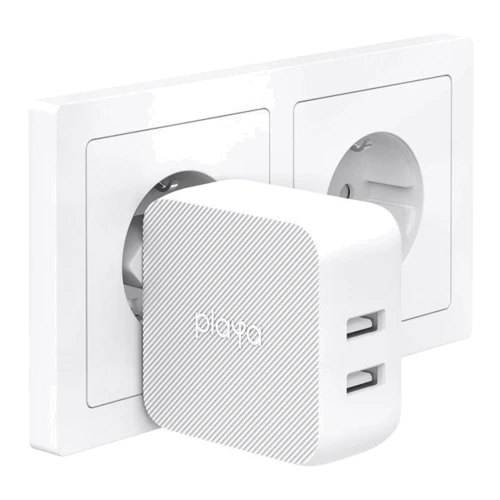 Зарядное устройство Playa by Belkin Wall Charger Home 2xUSB 12W 2.4A White: Количество USB-портов 2