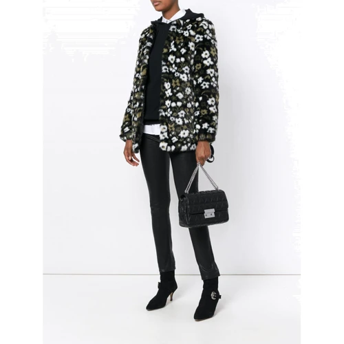 Женская сумка через плечо Michael Kors Sloan Lg Chain Shldr черная 30S7SSLL3L001): Застежка Механическая