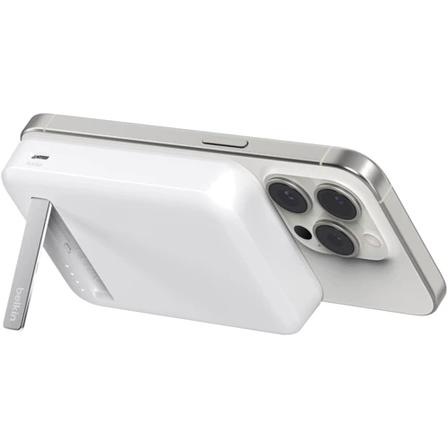 Зовнішній акумулятор Belkin Power Bank 8000mAh MagSafe 15W MagSafe Qi2 White (BPD007BTWH)