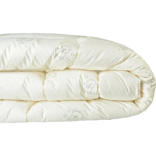 Одеяло IDEIA Wool Classic овечья шерсть 155х210 см (800004368): Прошивка стеганая