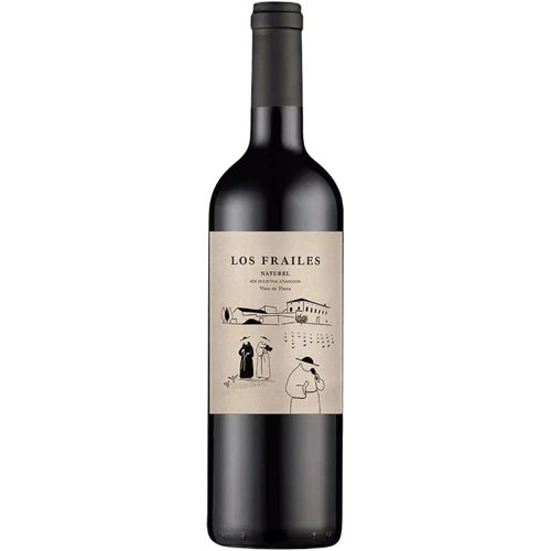 Вино "Casa Los Frailes Naturel Valencia" DO no sulhpites червоне сухе 14 % 0.75 л (STA8437004071903)