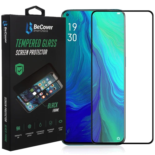 Аксесуар для смартфона BeCover Tempered Glass Black for Oppo Reno 5 Lite (706086)