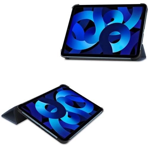 Аксессуар для iPad BeCover Smart Case Deep Blue for iPad Air (2020-2025) (711384): Особенности Стильный внешний вид, режим автопробуждения/сна, магнитное сцепление, Складывается в подставку, Надежная защита от царапин и загрязнений